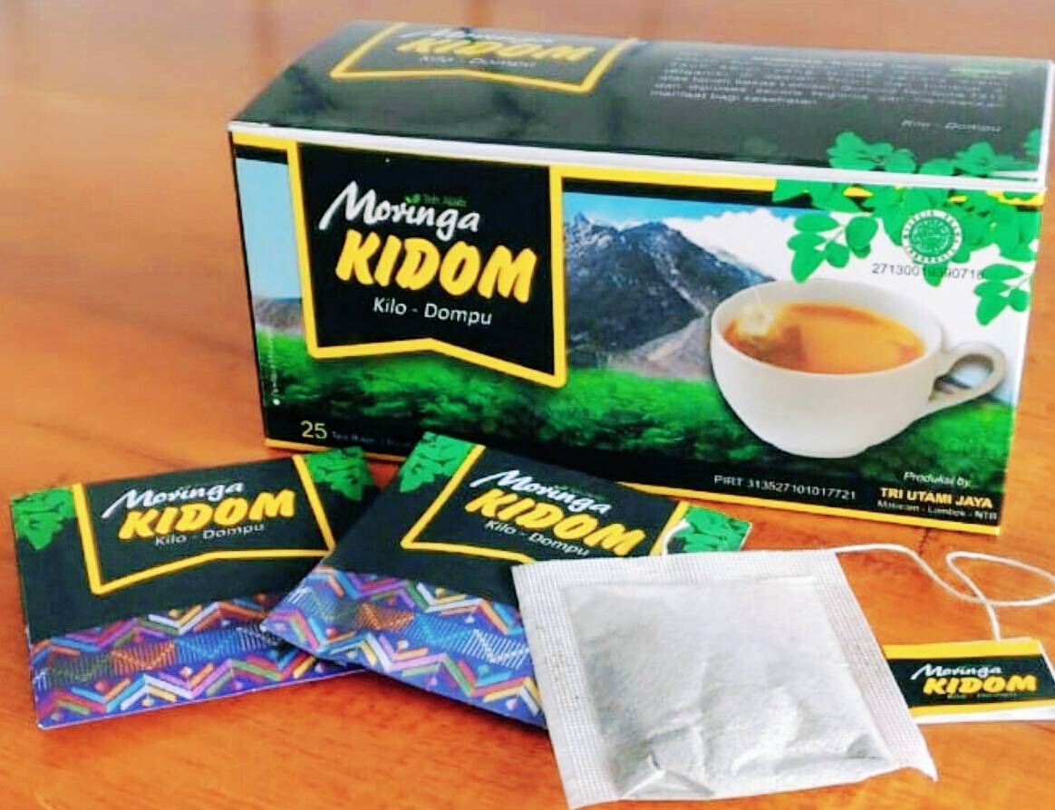TEH CELUP MORINGA KIDOM