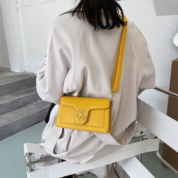 Women sling bag crocodile stylish - Image 7