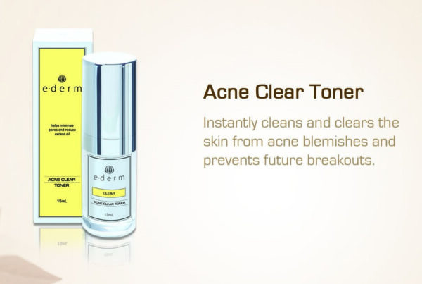 E-derm Acne Clear Toner 15ml