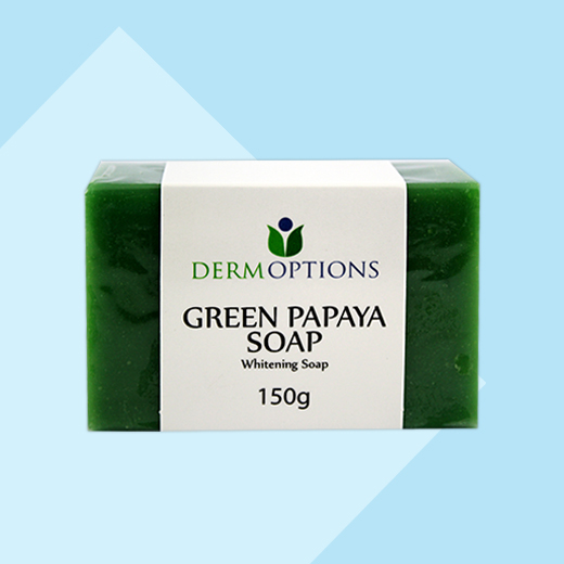 Derm Options Green Papaya Soap 150g