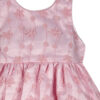 Mini Pink Baby Toddler Girls Pink Embroidered Organza Layered Party Dress - Image 2