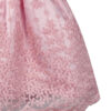 Mini Pink Baby Toddler Girls Pink Embroidered Organza Layered Party Dress - Image 4