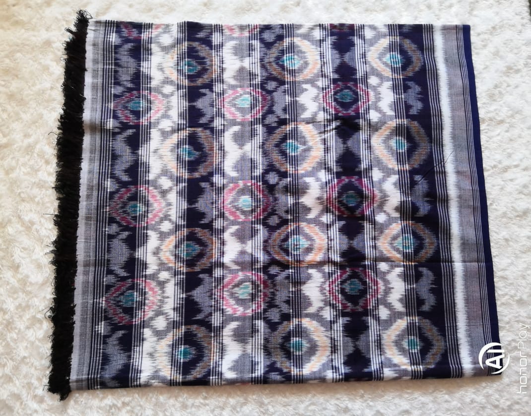 Tenun Ikat Premium Handmade Lombok (Mustache Pattern)