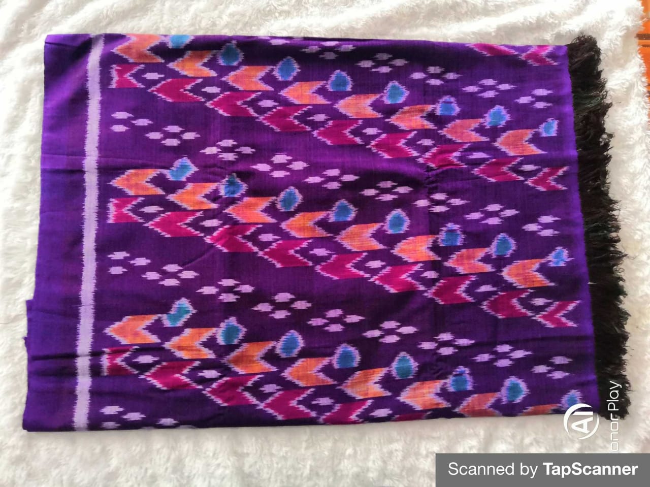 Tenun Ikat Premium Handmade Lombok (Kempes Kembung Design)