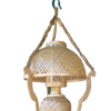 Woven Bamboo Chandelier