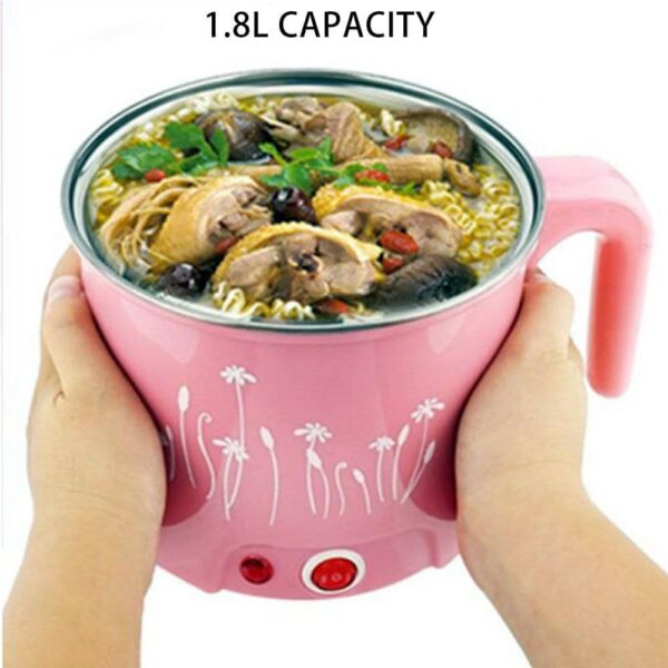 2 LAYER STAINLESS STEEL ELECTRIC COOKER POT 1.8L - Image 6