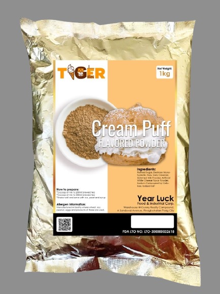 Cream Puff Flavored Powder