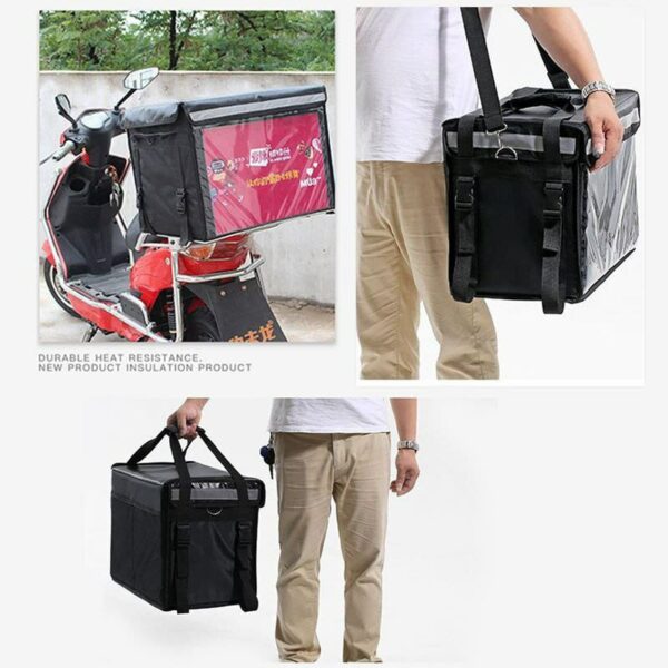 62L/48L/32L THERMAL INSULATED BAG FOOD BUSINESS FOOD DELIVERY BAG - Image 6