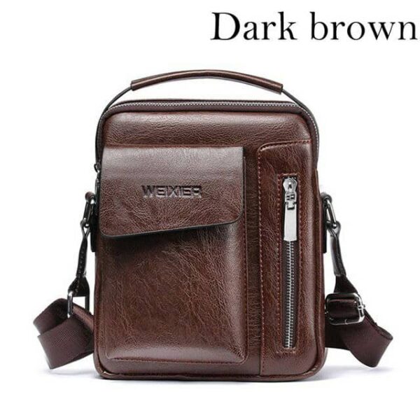 MEN BAG CASUAL SHOULDER BAG VINTAGE CROSSBODY BAGS PU LEATHER
