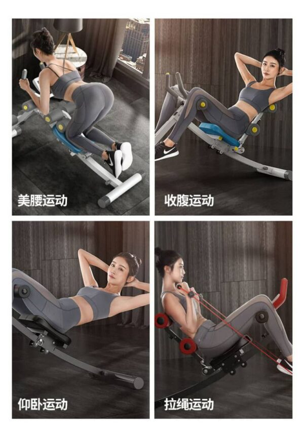 FOLDABLE HOME MULTIPLE EXERCISE ABDOMINAL MUSCLE FITNESS EQUIPMENT BODY - Image 7