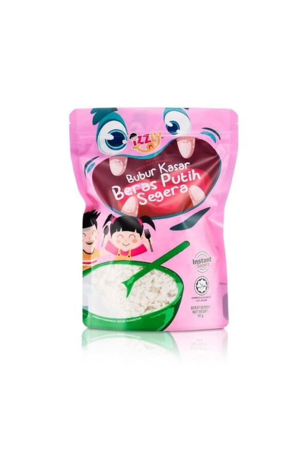 Bubur Kasar Beras Putih Segera