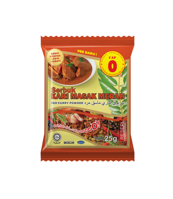 Serbuk Kari Masak Merah Cap O