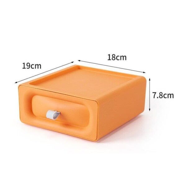 BMK 1 Unit Table Top Drawer Storage Box Office Organiser Stackable - Image 6