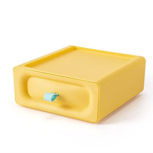 BMK 1 Unit Table Top Drawer Storage Box Office Organiser Stackable - Image 3