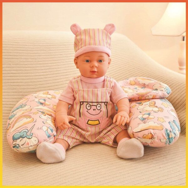 BMK 2 Layer Baby U Shaped Breastfeed Maternity Head Support Pillow Baby Breastfeed - Image 8