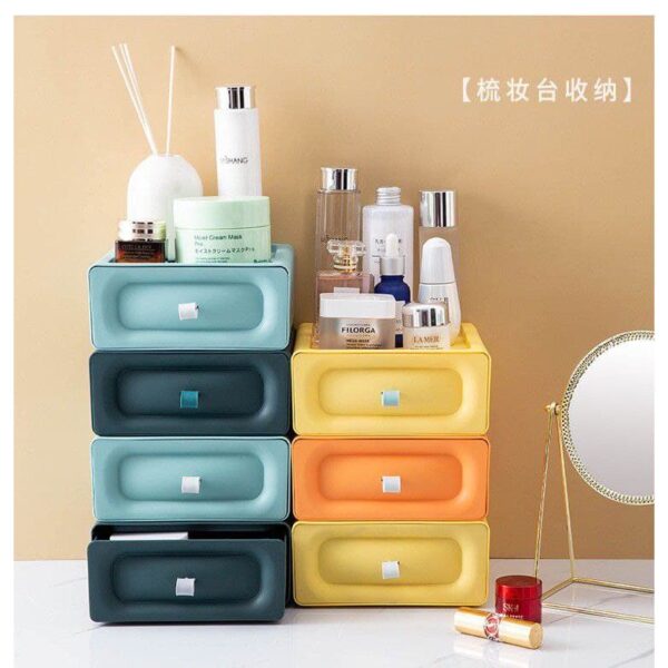BMK 1 Unit Table Top Drawer Storage Box Office Organiser Stackable