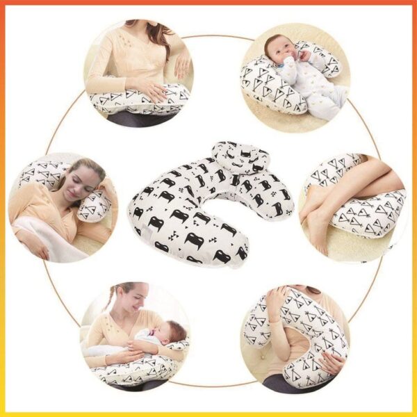 BMK 2 Layer Baby U Shaped Breastfeed Maternity Head Support Pillow Baby Breastfeed