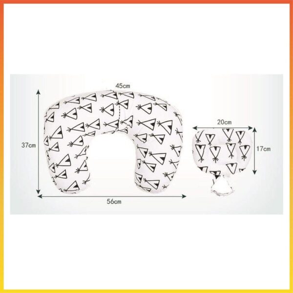 BMK 2 Layer Baby U Shaped Breastfeed Maternity Head Support Pillow Baby Breastfeed - Image 2