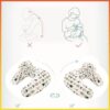 BMK 2 Layer Baby U Shaped Breastfeed Maternity Head Support Pillow Baby Breastfeed - Image 3