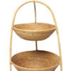 Rak bumbu mangkok rotan