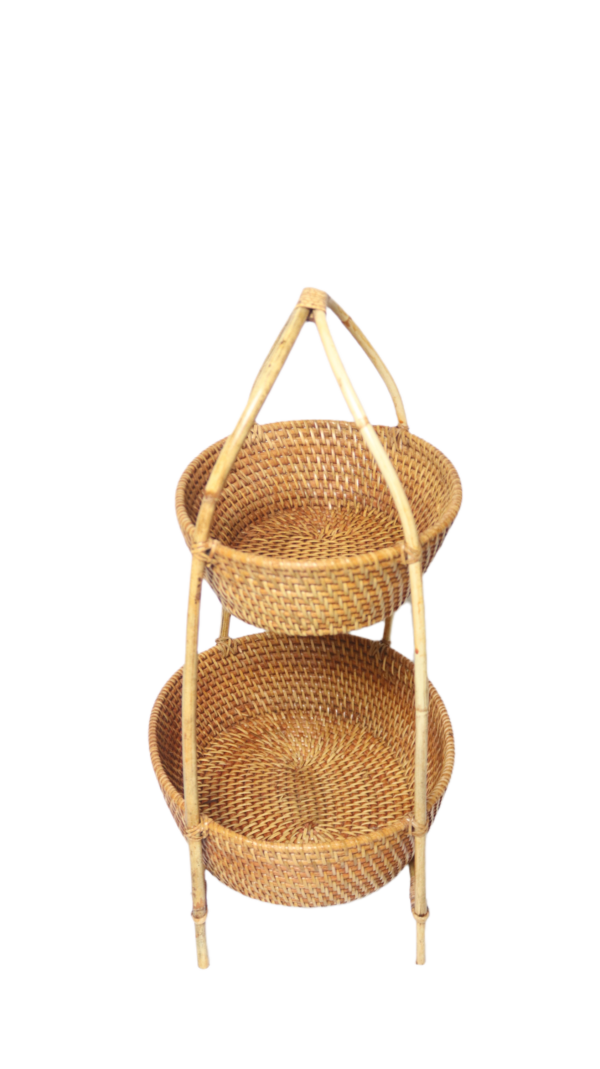 Rak bumbu rotan oval - Image 3