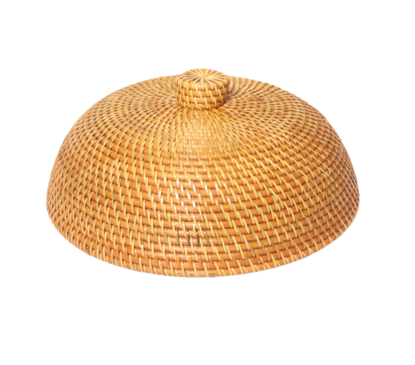 Tudung saji bundar rotan