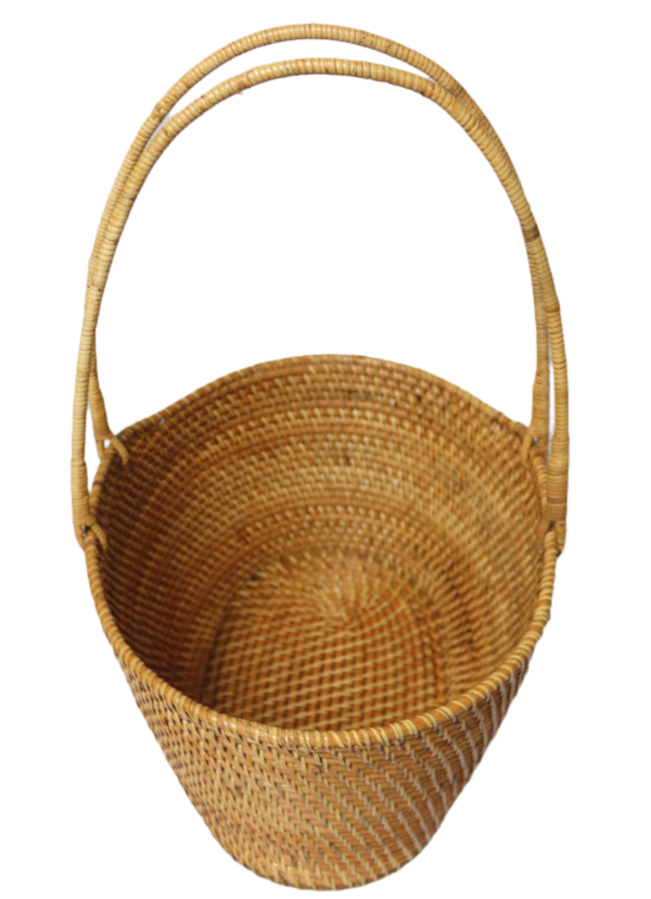 Tas oval rotan gantung - Image 2