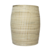 Tempat cucian kotor motif laba-laba warna putih M