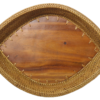 Nampan anyam kayu model mata
