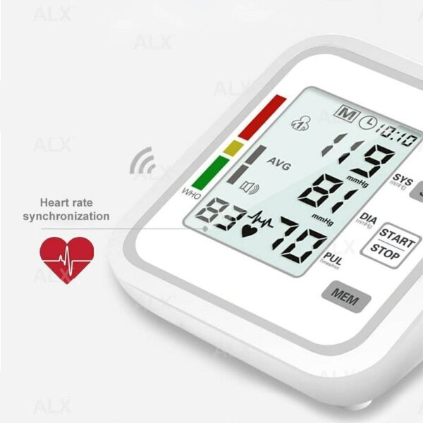 ENGLISH VOICE 5 IN 1 USB ARM BLOOD PRESSURE HEART TRACKED MONITOR TEKANAN DARAH - Image 2