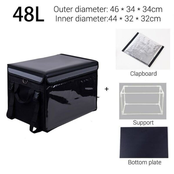 62L/48L/32L THERMAL INSULATED BAG FOOD BUSINESS FOOD DELIVERY BAG - Image 2