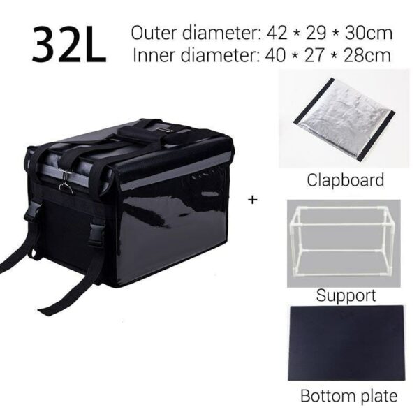 62L/48L/32L THERMAL INSULATED BAG FOOD BUSINESS FOOD DELIVERY BAG