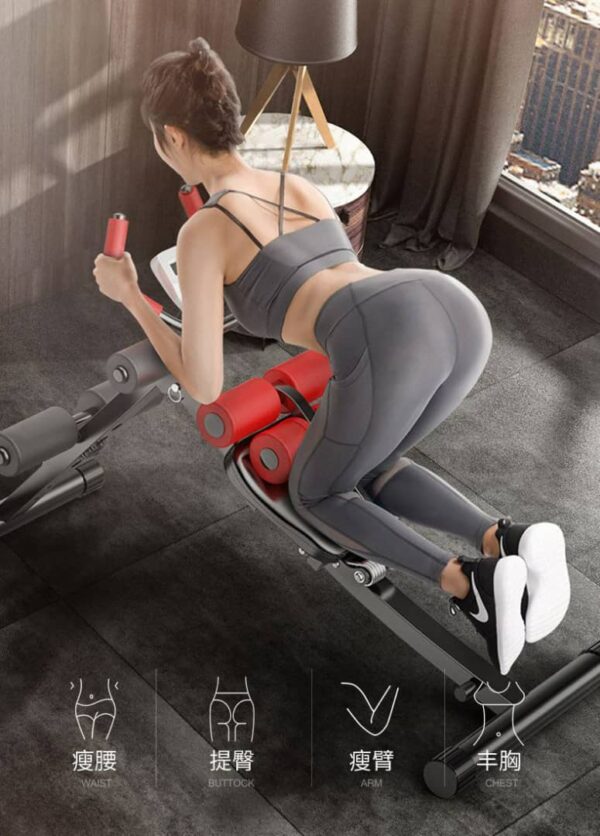 FOLDABLE HOME MULTIPLE EXERCISE ABDOMINAL MUSCLE FITNESS EQUIPMENT BODY - Image 8