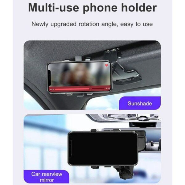BMK Car Mobile Phone Holder Car Dashboard Phone Holder 360 Degree - Image 3