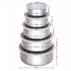 5 IN 1 STAINLESS STEEL FOOD CONTAINER - Image 4
