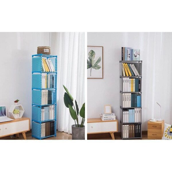 BMK 6 Tier 5 Column DIY Book Shelf - Image 7
