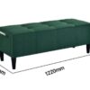 BMK Mario Bench Chair/Chair with Big Size Storage Pockets - Image 6