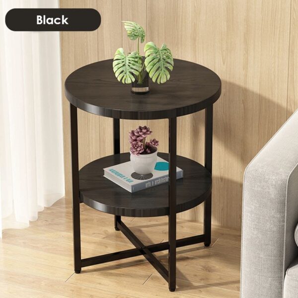 BMK Modern Small Coffee Table Round Table