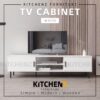 BMK Kitchen Z 6FT LEGEND TV Cabinet White