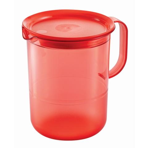Tupperware Jug Crystaline Coral 1.2 liter