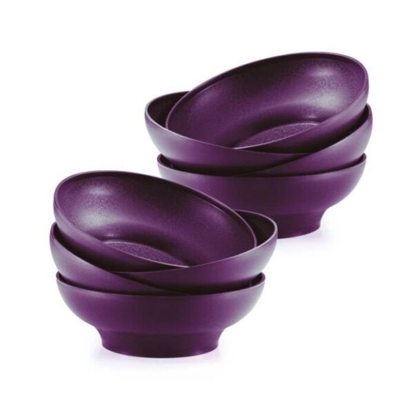 Tupperware Set Bowl Purple