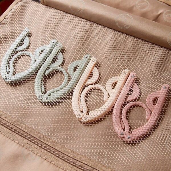 BMK 10 Pcs Folding Hanger Portable Hanger Wardrobe - Image 6