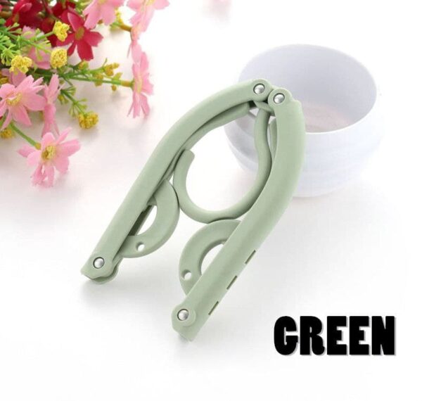 BMK 10 Pcs Folding Hanger Portable Hanger Wardrobe - Image 13