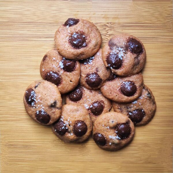 Sea Salt Callebaut Choc Chip Cookies Vanilla 200g