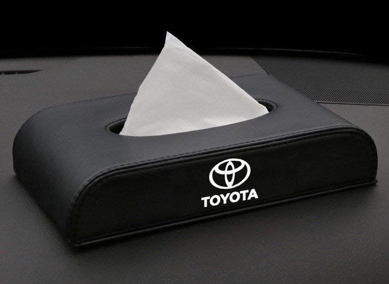BMK Leather Car Tissue Box Holder - Image 5