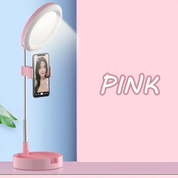 BMK Make up Phone Holder Multipurpose LED Ring - Image 11