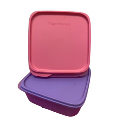 Tupperware Square Away 1liter (2pcs) - Image 2