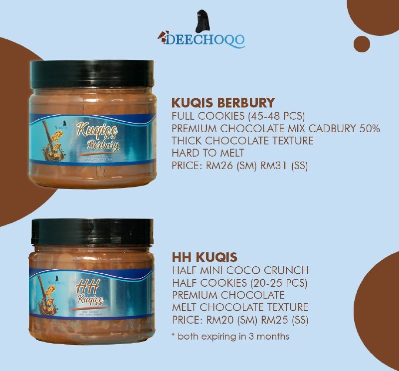 Cookies Cadbury Kuqiss Berbury | HH kuqiss | Kuqiss celoop Chocolate | Kuqiss Celoop Peanut Chocolate | Redqiss - Image 2