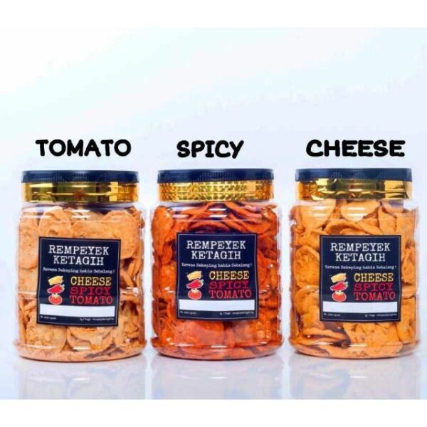 Rempeyek Ketagih Cheese