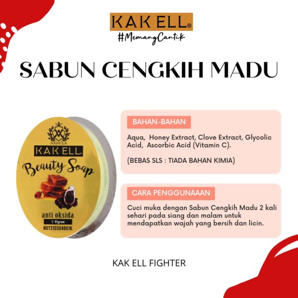 Sabun Cengkih & Madu Kak Ell - Image 2